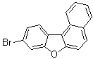 9-溴苯并[b]萘并[1,2-d]呋喃分子结构 (CAS 1256544-27-0)