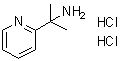 structure of CAS# 1256633-17-6, alpha,alpha-二甲基-2-吡啶甲胺二盐酸盐