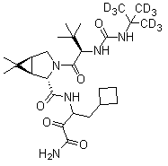 CAS 登录号：1256751-11-7, 波普瑞韦