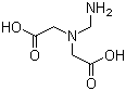 N-(氨基甲基)-N-(羧甲基)甘氨酸分子结构 (CAS 125677-14-7)