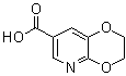 2,3-二氢-1,4-二恶英并[2,3-b]吡啶-7-羧酸分子结构 (CAS 1256818-31-1)
