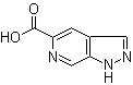 1H-吡唑并[3,4-c]吡啶-5-羧酸分子结构 (CAS 1256824-45-9)