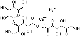 葡乳醛酸钙分子结构 (CAS 12569-38-9)