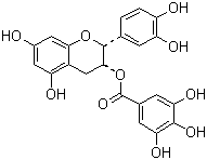 structure of CAS# 1257-08-5, 表儿茶素没食子酸酯