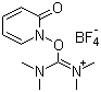 structure of CAS# 125700-71-2, 2-(2-吡啶酮-1-基)-1,1,3,3-四甲基脲四氟硼酸盐