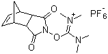 CAS 登录号：125700-72-3, 2-(内-5-降冰片烯-2,3-二甲酰亚胺)-1,1,3,3-四甲基脲六氟磷酸盐