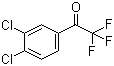 3',4'-二氯-2,2,2-三氟苯乙酮分子结构 (CAS 125733-43-9)