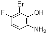 structure of CAS# 1257535-00-4, 6-氨基-2-溴-3-氟苯酚