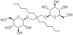2,2-二己基丙烷-1,3-二-beta-D-吡喃葡萄糖苷分子结构 (CAS 1257853-32-9)