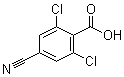 CAS # 1258298-05-3, 2,6-Dichloro-4-cyanobenzoic acid