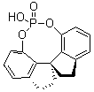 (11aS)-10,11,12,13-Tetrahydro-5-hydroxy-diindeno[7,1-de:1',7'-fg][1,3,2]dioxaphosphocin-5-oxide molecular structure (CAS 1258327-03-5)