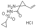 CAS 登录号：1258731-89-3, 1-氨基-N-(环丙基磺酰基)-2-乙烯基环丙烷甲酰胺盐酸盐