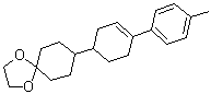 8-[4-(4-甲基苯基)-3-环己烯-1-基]-1,4-二氧杂螺[4.5]癸烷分子结构 (CAS 125962-78-9)