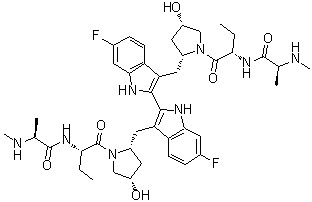 Birinapant分子结构 (CAS 1260251-31-7)