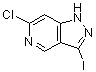 CAS # 1260672-72-7, 6-Chloro-3-iodo-1H-pyrazolo[4,3-c]pyridine