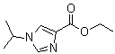 1-(1-甲基乙基)-1H-咪唑-4-羧酸乙酯分子结构 (CAS 1260793-84-7)