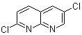 2,6-二氯-1,8-萘啶分子结构 (CAS 1260898-43-8)
