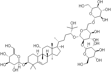翅子罗汉果 I分子结构 (CAS 126105-12-2)