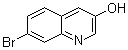 7-溴-3-喹啉醇分子结构 (CAS 1261487-70-0)