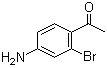 structure of CAS# 1261497-12-4, 4'-Amino-2'-bromoacetophenone