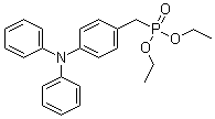 4-(二苯基氨基)苄基膦酸二乙酯分子结构 (CAS 126150-12-7)