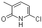 6-氯-3-甲基-2(1H)-吡啶酮分子结构 (CAS 1261576-82-2)