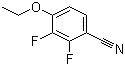 structure of CAS# 126162-96-7, 4-乙氧基-2,3-二氟苯腈