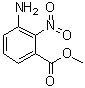 3-氨基-2-硝基苯甲酸甲酯分子结构 (CAS 1261647-99-7)