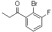 1-(2-溴-3-氟苯基)-1-丙酮分子结构 (CAS 1261775-92-1)