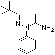 structure of CAS# 126208-61-5, 3-叔丁基-1-苯基-1H-吡唑-5-胺