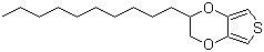 2-正癸基-2,3-二氢噻吩并[3,4-b][1,4]二恶英分子结构 (CAS 126213-55-6)