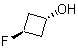 structure of CAS# 1262278-60-3, 反式-3-氟环丁醇