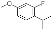 2-氟-4-甲氧基-1-异丙基苯分子结构 (CAS 1262414-96-9)