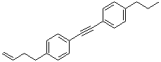 CAS 登录号：1262505-01-0, 1-[2-[4-(3-丁烯-1-基)苯基]乙炔基]-4-丙基苯