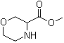structure of CAS# 126264-49-1, 3-Morpholinecarboxylic acid methyl ester