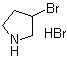 structure of CAS# 1262769-75-4, 3-溴-吡咯烷氢溴酸盐