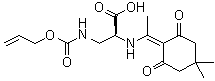 CAS # 1263045-89-1, N-[1-(4,4-Dimethyl-2,6-dioxocyclohexylidene)ethyl]-3-[[(2-propen-1-yloxy)carbonyl]amino]-L-alanine