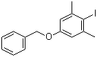 structure of CAS# 126312-61-6, 2-碘-1,3-二甲基-5-(苯基甲氧基)苯