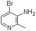 structure of CAS# 126325-48-2, 3-氨基-4-溴-2-甲基吡啶