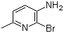 structure of CAS# 126325-53-9, 2-溴-3-氨基-6-甲基吡啶