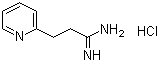 2-吡啶丙脒盐酸盐分子结构 (CAS 1263284-76-9)