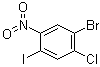 structure of CAS# 1263377-21-4, 1-溴-2-氯-4-碘-5-硝基苯