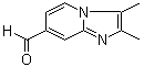 2,3-二甲基咪唑并[1,2-a]吡啶-7-甲醛分子结构 (CAS 1263378-46-6)