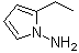 2-乙基-1H-吡咯-1-胺分子结构 (CAS 126356-14-7)