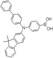 CAS # 1265177-27-2, B-[4-[[1,1'-Biphenyl]-4-yl(9,9-dimethyl-9H-fluoren-2-yl)amino]phenyl]boronic acid