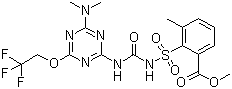 structure of CAS# 126535-15-7, 氟胺磺隆