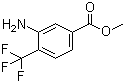 structure of CAS# 126541-82-0, 3-氨基-4-(三氟甲基)苯甲酸甲酯