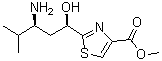 CAS # 1265905-21-2, 2-[(1R,3S)-3-Amino-1-hydroxy-4-methylpentyl]-4-thiazolecarboxylic acid methyl ester
