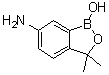 1,3-二氢-1-羟基-3,3-二甲基-2,1-苯并氧杂硼戊环-6-胺分子结构 (CAS 1266320-01-7)