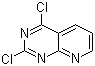 2,4-二氯吡啶并[2,3-d]嘧啶分子结构 (CAS 126728-20-9)